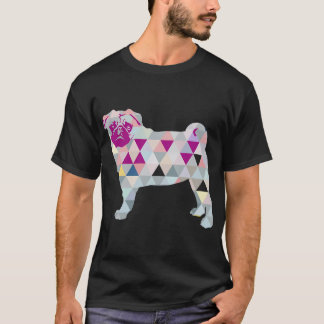 Camiseta Pug Triângulo