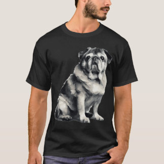 Camiseta Pug Velho