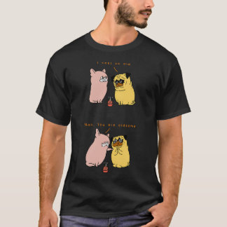 Camiseta Pug Velho