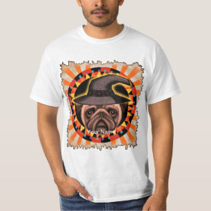 Camiseta Pug Witch