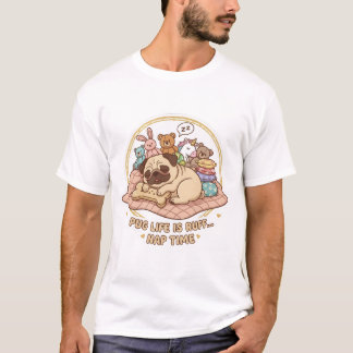 Camiseta Pug zzz