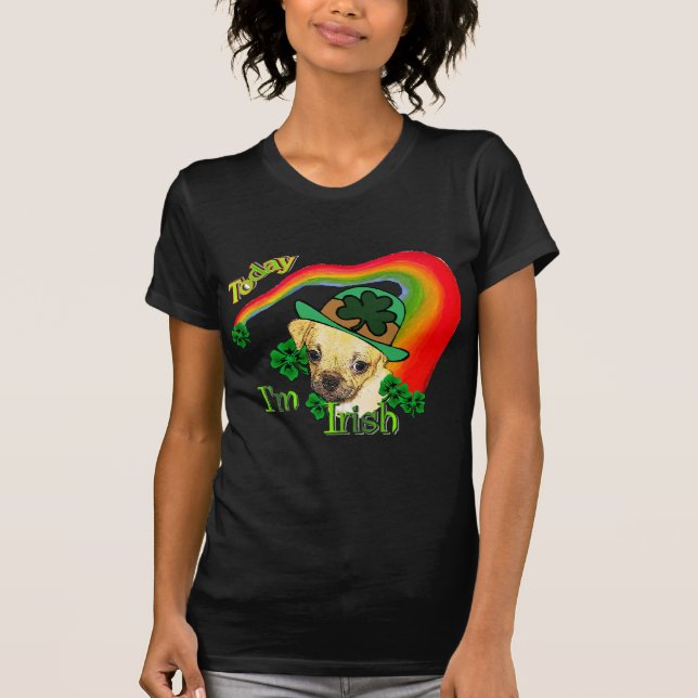 Camiseta Puggle Dia de São Patrício (Frente)