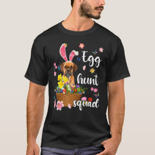 Camiseta Puggle Feliz Dia de Páscoa Caça ao Ovo Colorido de