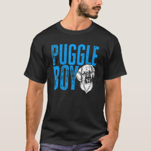 Camiseta Puggle Graphic For Boys Men Kids Puggle
