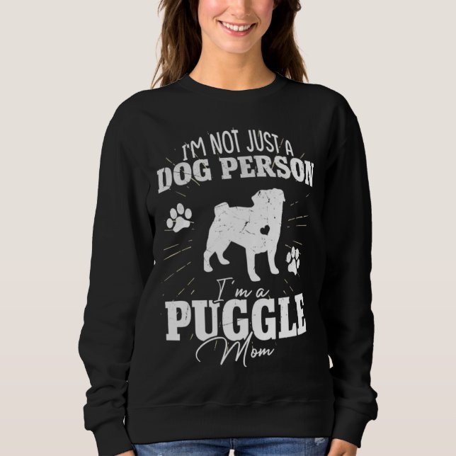 Camiseta Puggle Mom Dog  for Women Dog Mom  Mothers Day (Frente)