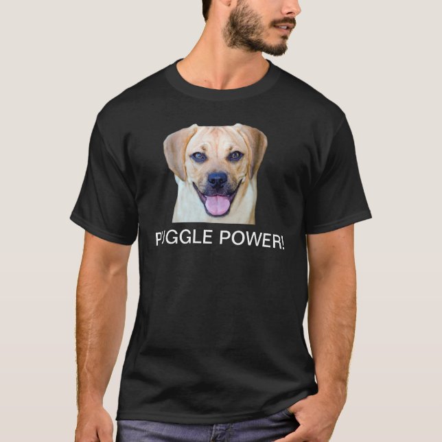 Camiseta Puggle Power! (Frente)