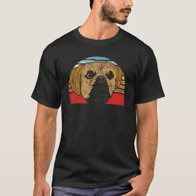 Camiseta Puggle Retro (Frente)