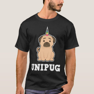 Camiseta Pugicorn Dog Lovers Unipug Funny Pugs Unicorn Shir