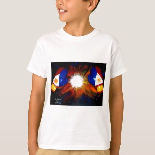 CAMISETA PUGILISTA FILIPINO - ORGULHO DO ENCAIXOTAMENTO DAS