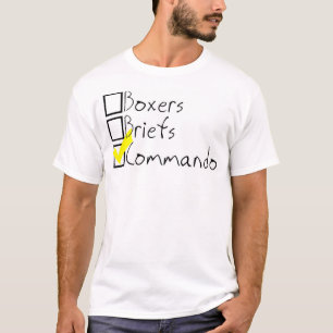 Camiseta pugilistas, resumos, comando