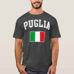 Camiseta Puglia Itália Flag Itália Family Gift