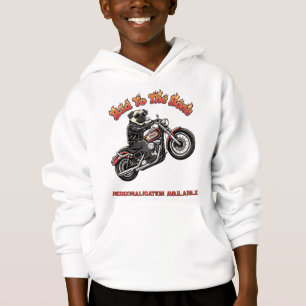 Camiseta Pugly Atitude Mau até os Ossos Pug Biker Original