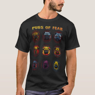 Camiseta Pugs de Medo
