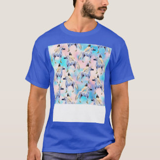 Camiseta Pugs e Unicorns