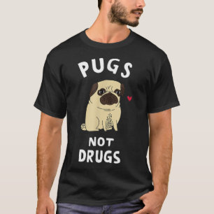 Camiseta Pugs Não É Engraçado Presente No Cachorro Em Teto