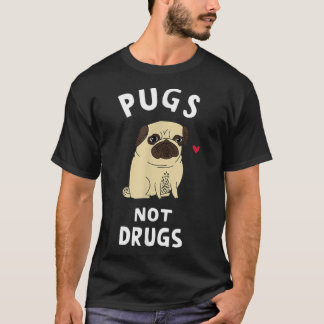 Camiseta Pugs Não É Engraçado Presente No Cachorro Em Teto