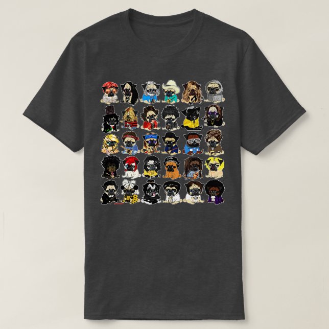 Camiseta pugsicianos (Frente do Design)