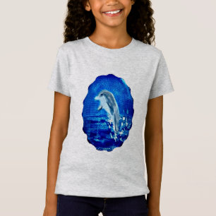 Camiseta Pulando a arte do golfinho