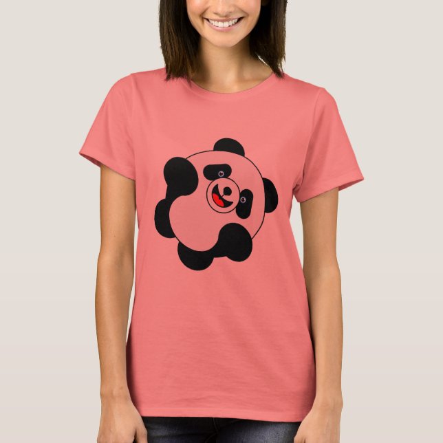 Camiseta Pulando Panda (Frente)