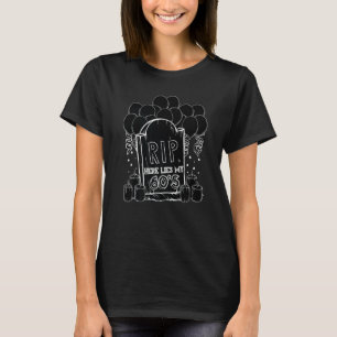 Camiseta Pule meu aniversário de 60 anos, 70 Sarcastic 30 D