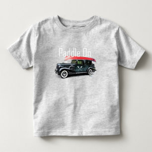 Camiseta Pule No Design De Carro Clássico - Toddler Fine J