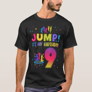Camiseta Pule o meu aniversário, 9º aniversário, Festa de M