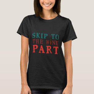 Camiseta Pule Para A Cola De Vinho