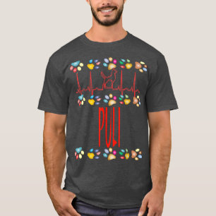 Camiseta Puli, Eu Amo Meu Proprietário De Cachorro Puli Mãe