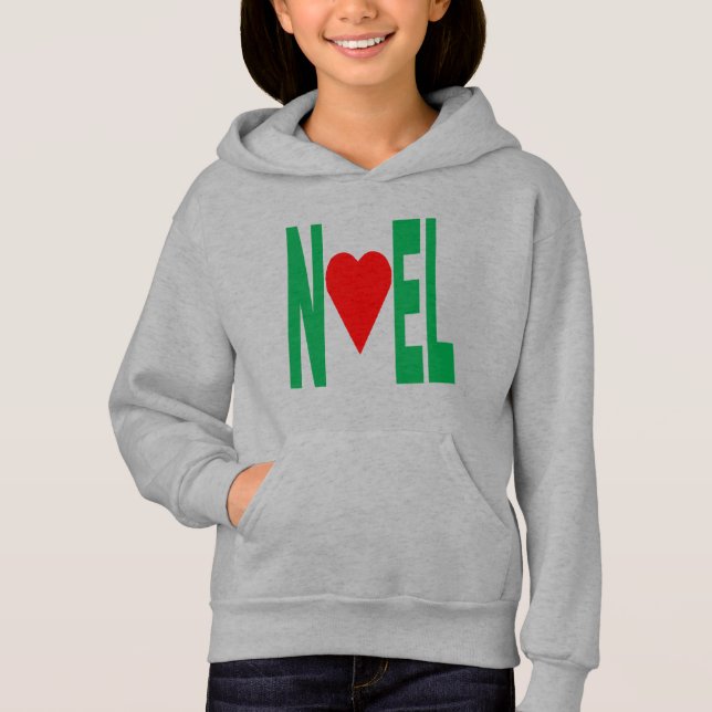 Camiseta Pull à capuche acier enfants  NOEL (Frente)