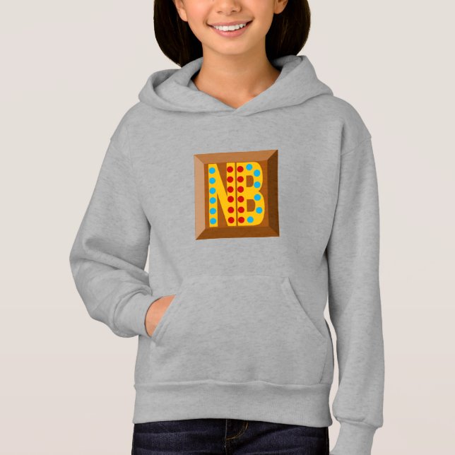 Camiseta Pull à capuche acier filles  NOEL BONBONS  (Frente)