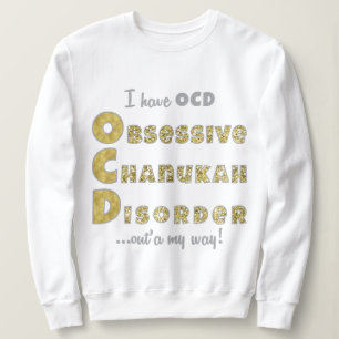 Camiseta Pullover de Mulheres Chanukah "OChanukahD