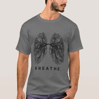 Camiseta Pulmões de Natureza Breatheree Basta Respirar Yoga