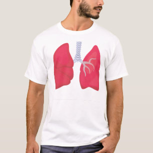 Camiseta Pulmões humanos