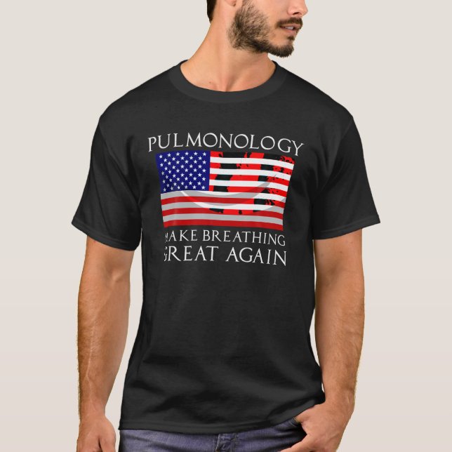 Camiseta Pulmonólogo Engraçado Presente Legal Pulmonologia  (Frente)