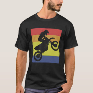 Camiseta Pulo de Motocross Retro Freestyle Fora de Estrada