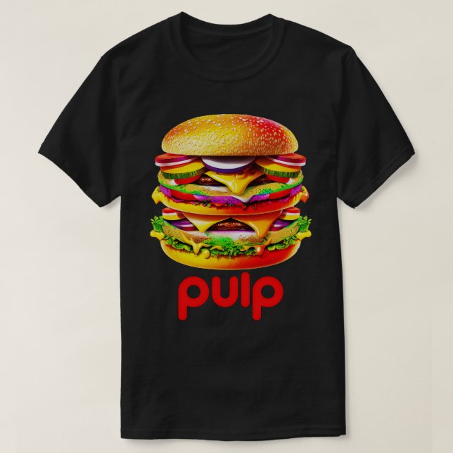 Camiseta Pulp 90s Britpop Fan Art (Frente do Design)