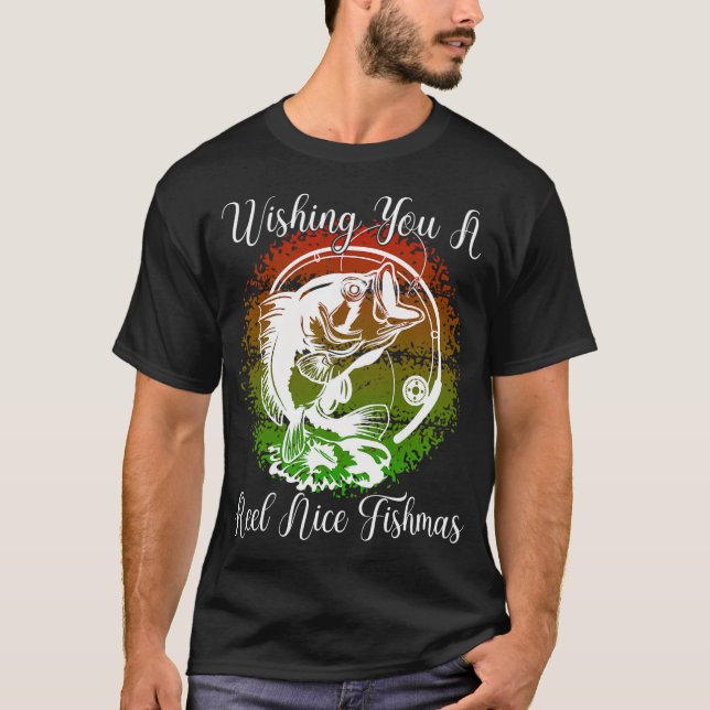 Camiseta Pulsação da pesca (Frente)