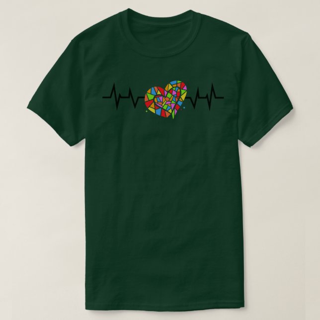 Camiseta Pulsação de Glas (Frente do Design)