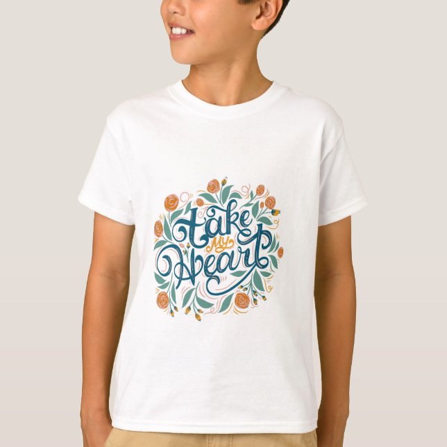 Camiseta Pulsação Floral (Frente)