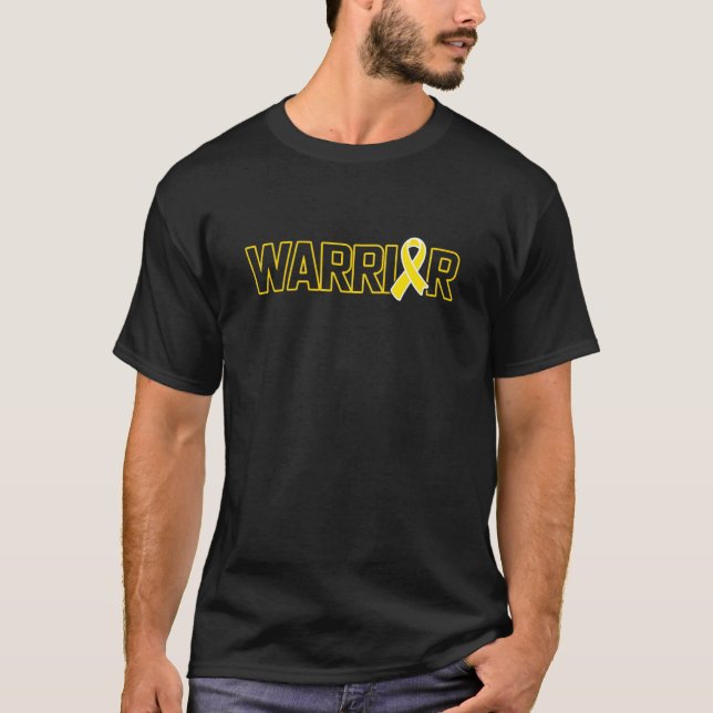 Camiseta Pulseira Amarela de Conscientização sobre Hepatite (Frente)