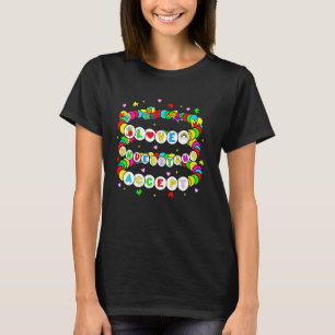 Camiseta Pulseira de Amizade Autismo Amar Aceitar Entender