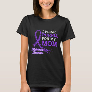 Camiseta Pulseira de Conscientização da Doença de Alzheimer