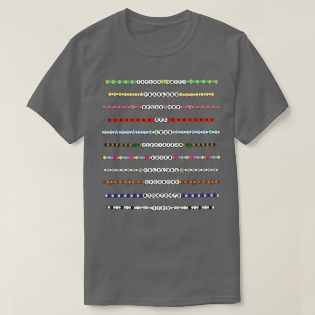 Camiseta Pulseiras de amizade (Frente do Design)