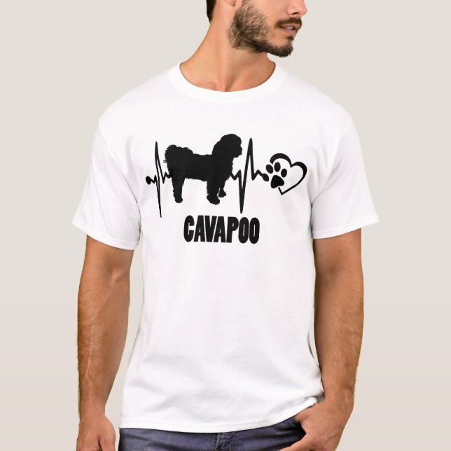 Camiseta Pulso - Cavapoo - Melhor Amigo Do Cachorro (Frente)