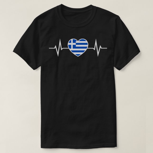 Camiseta Pulso da grécia (Frente do Design)