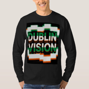 Camiseta Pulso de Pixel Visão de Dublin