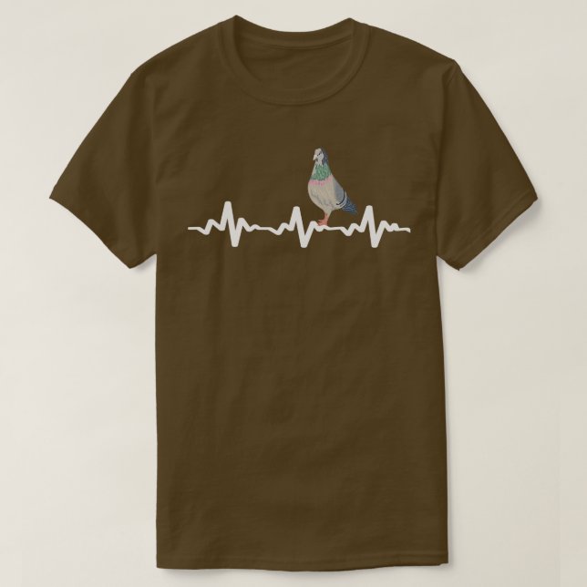Camiseta Pulso de Pombo 8 (Frente do Design)