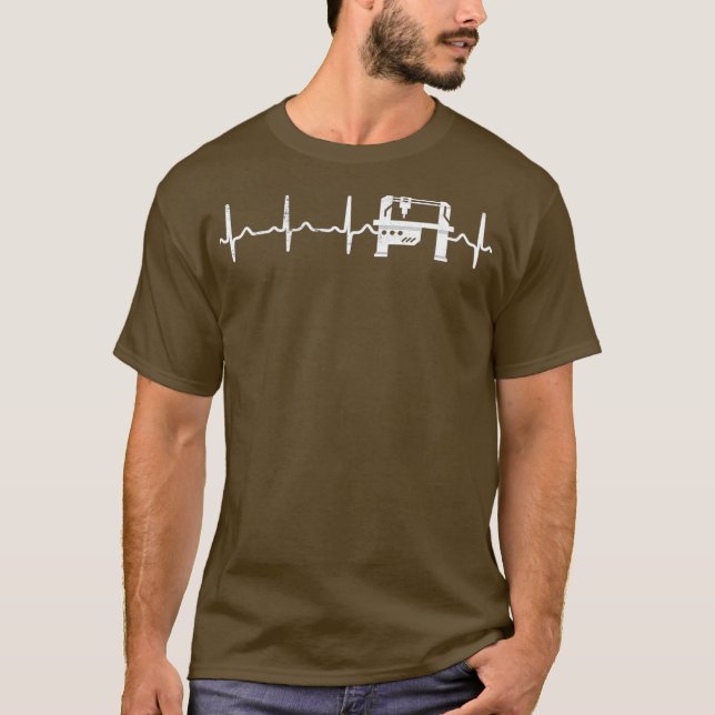 Camiseta Pulso do Computador CNC (Frente)