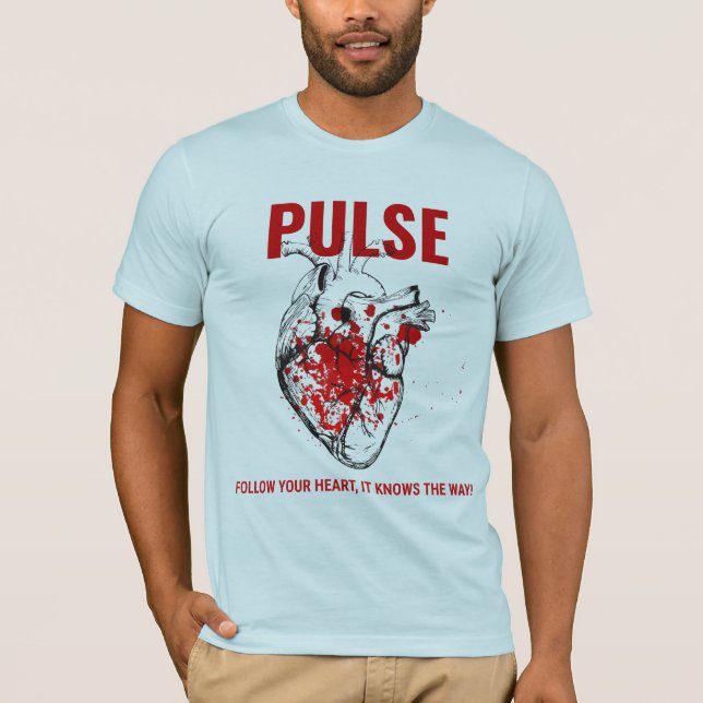Camiseta Pulso do Coração (Frente)