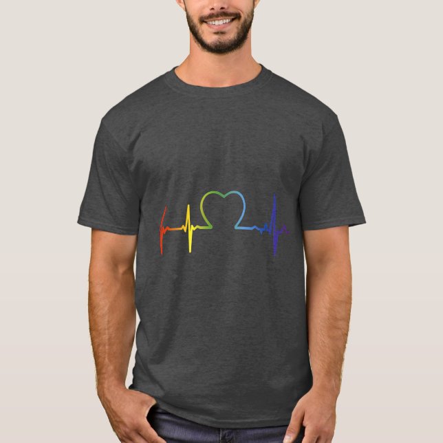 Camiseta Pulso do Orgulho LGBT (Frente)